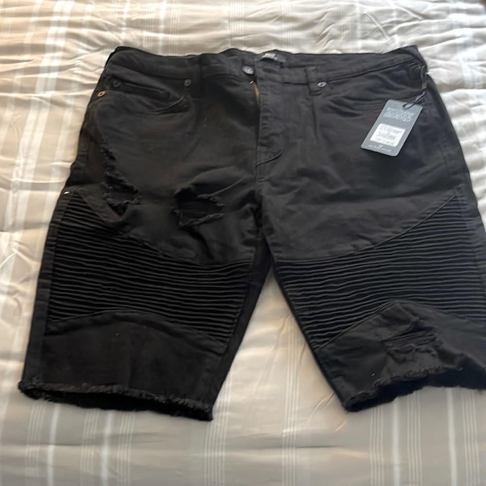 Men Rocco Moto Shorts